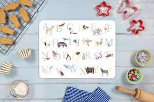 Alphabet placemat