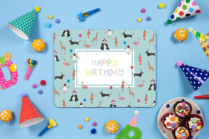 Alternative view of Happy Birthday Placemat